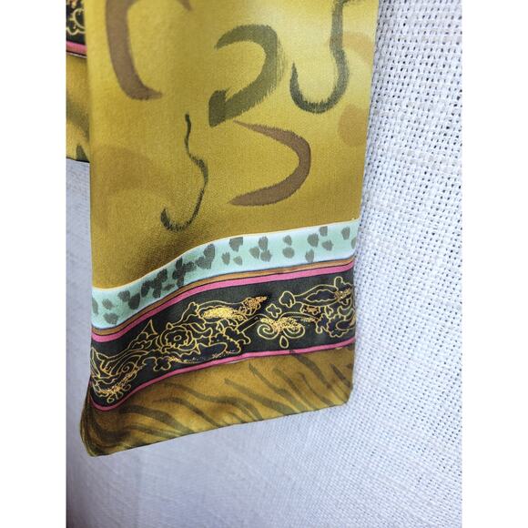 Vintage Ruby Cho Silk Zip Up Embellished Blazer XL - Picture 6 of 9